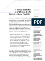 0406 Higher Ed Should Rise To The Challenge of Offering Greater Student-Centered Flexibility