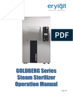 12-GOLDBERG Series Steam Sterilizer - Operation and Installation Manual