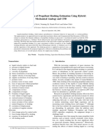 Dynamic in Uence of Propellant Sloshing Estimation Using Hybrid: Mechanical Analogy and CFD