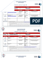 Agenda de Trabajo de Segundo Básico B II Fase III Unidad