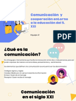 Expo. Comunicación y Cooperación