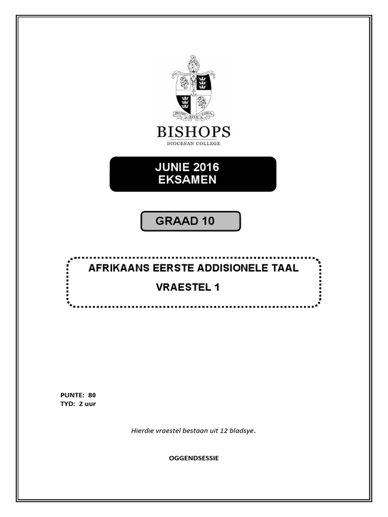 Gr 10 vraestel 1 80 junie pdf