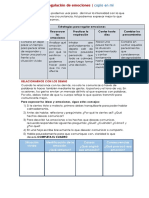 Estrategias de Regulación de Emociones