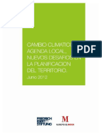 Cartilla Cambio Climático - Moron - Municipio - 2012