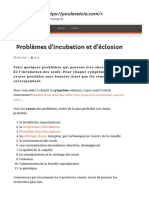 Problèmes D'incubation Et D'éclosion - Poules Et Cie - 1640127843931