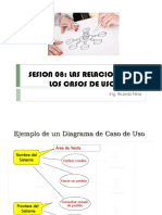 Sesion 08 - Relaciones de Casos de Uso - Resumen