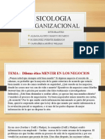 Sicologia Organizacional, Tarea 1pptx