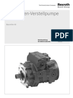 Axialkolben-Verstellpumpe A4Vg: Baureihe 40