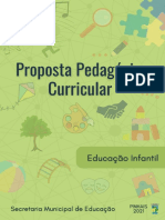 Proposta Pedagógica Curricular - Educação Infantil (1)