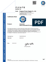 10 - Certificado SG250HX