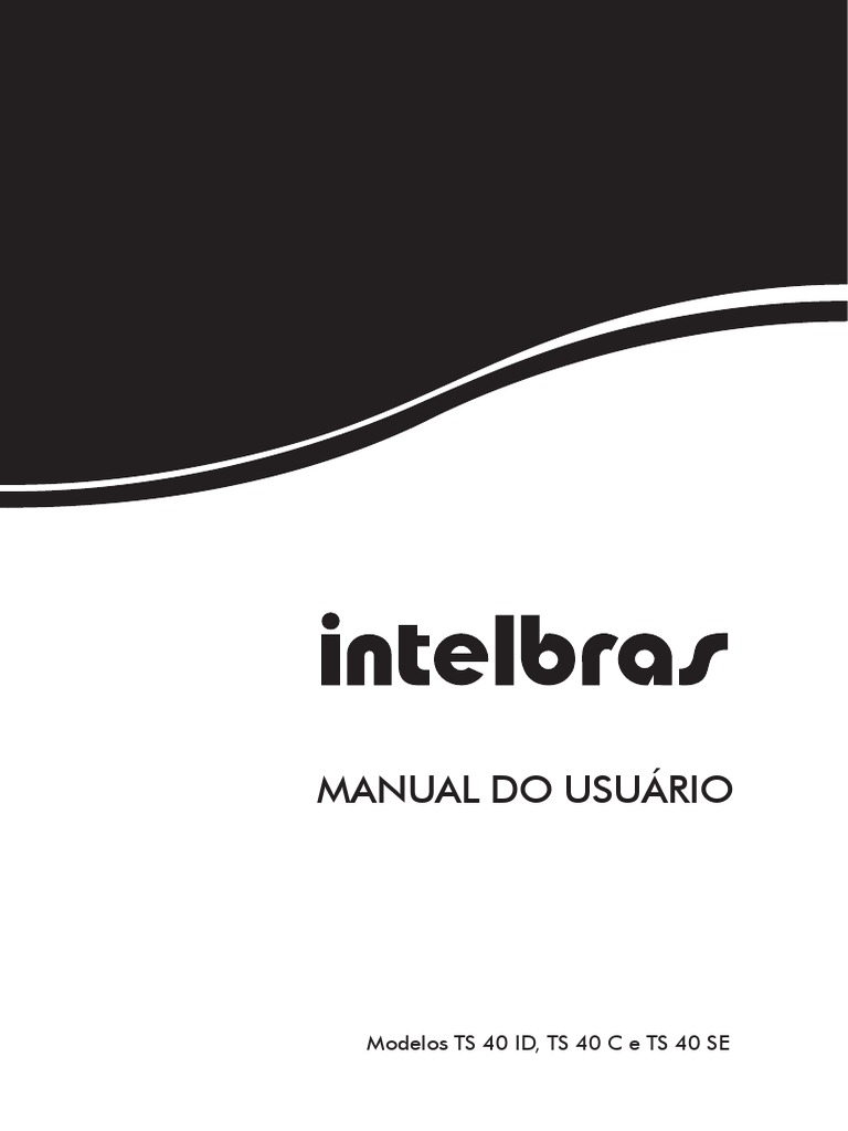Manual do Telefone Sem Fio TS 40 ID | PDF | Telefone | Atalho de teclado