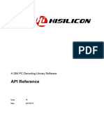 H.264 PC Decoding Library Software API Reference