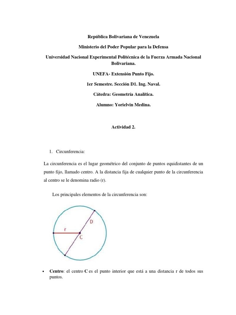 Significado de equidistante en geometría | PDF | Elipse | Ecuaciones