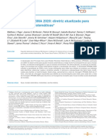 A Declaração PRISMA 2020: Diretriz Atualizada para Relatar Revisões Sistemáticas