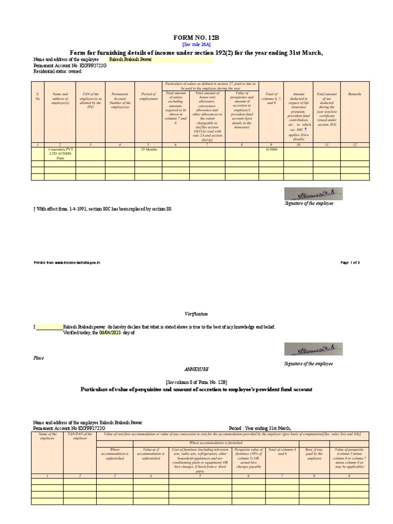 form-no-12b-form-for-furnishing-details-of-income-under-section-192-2