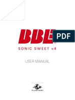 BBE SonicSweet Manual