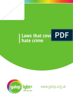 Laws That Cover Hate Crime