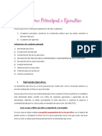 Cuaderno Principal o Ejecutivo