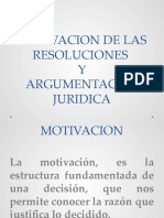 Motivacion de Las Resoluciones