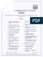 Crimes de Trafico Ilicito e Uso de Drogas