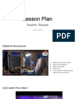 Lesson Plan Example