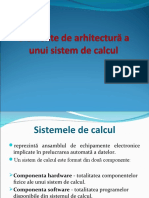 Structura SC - Unitatea Centrală (UC)