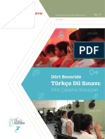 Dort Beceride Turkce Dil Sinavi Ocak 2020