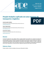 Amanda Godinho, Alexia Koher, Paula Karina Salume (2022, People Analytics Aplicado em Uma Empresa de Transportes e Logistica)