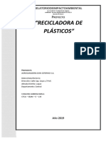 5410.19 - RIMA Recicladora de Plasticos AGROGANADERA DON CEFERINO S A