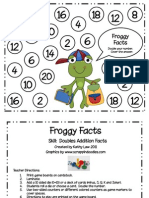 Froggy Facts Doubles