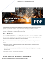 Certificazione UNI EN ISO 3834 Qualità Saldatura - TÜV Italia