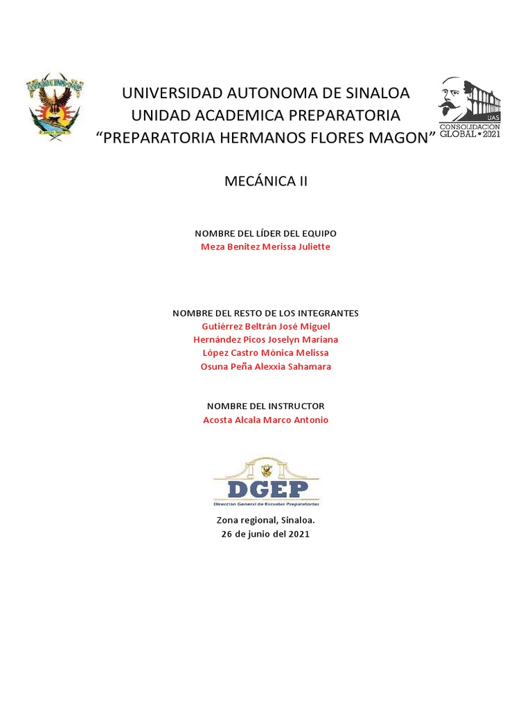 Practica Poleas Equipo 7 Pdf Fuerza Bienes Manufacturados