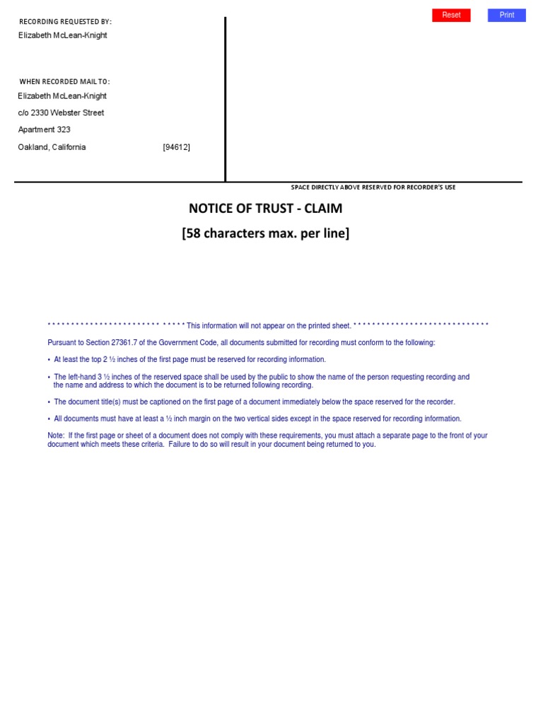 LeadPage Sacramento County Recorder PDF