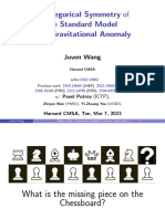 Categorical Symmetry of The Standard Model From Gravitational Anomaly - Harvard - 2023-3-07-Harvard-CMSA-member-JW