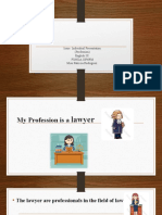 Individual Presentation (Profession)