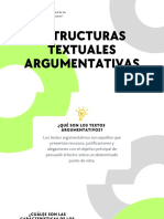 Estructuras Textuales y Argumentati