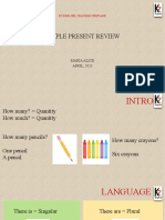 Aula Simple Present Review