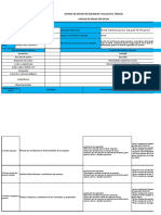 Analisis de Riesgo Por Oficio