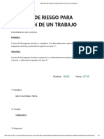 Análisis de Riesgo para Ejecución de Un Trabajo Julio Blanco