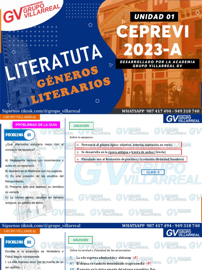 Literatura 01 GV | PDF | Ficción general