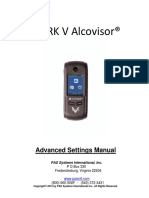Mark V Advanced Settings Manual