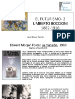Protagonistas de Las Vanguardias Tema 13 Futurismo 2. Umberto Boccioni