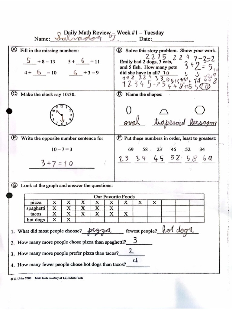 Math 5 | PDF