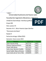 Diccionario de Datos