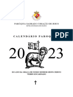Calendário Paroquial 2023 - PSCJ