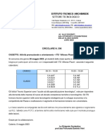 Circolare N 596 2022-2023 PCTO - ITS ALFONSO PISANI