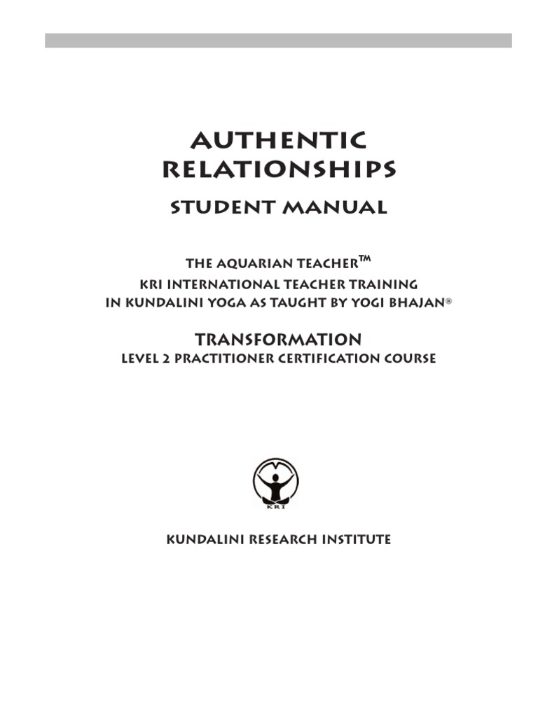 Ar Manual Pdf Kundalini Kundalini Yoga