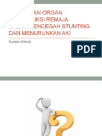 Kespro Dalam Mencegah Stunting Dan Menurunkan AKI