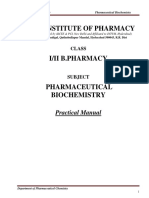 Biochemistry Lab Manual