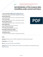 Maciel Et Al 2022 - Potencial Expansivo de Melinis Com As Mudanças Climátias